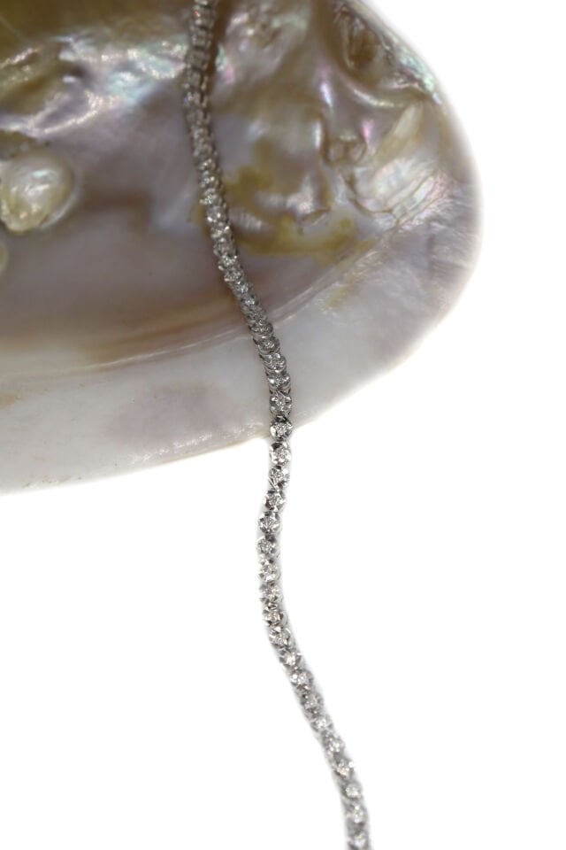 0.30 Ct Efektli Pırlanta Suyolu