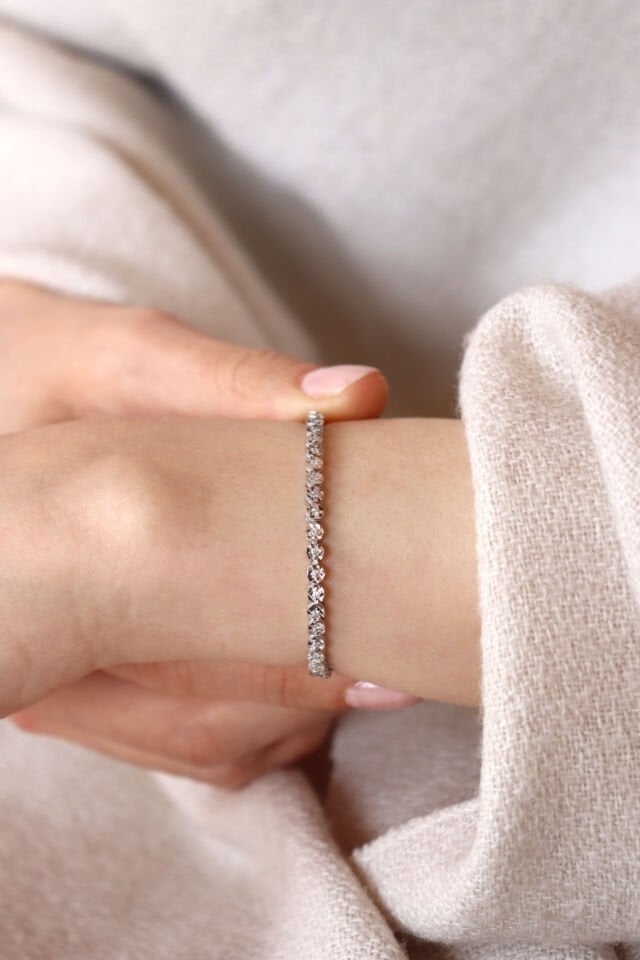 0.30 Ct Efektli Pırlanta Suyolu