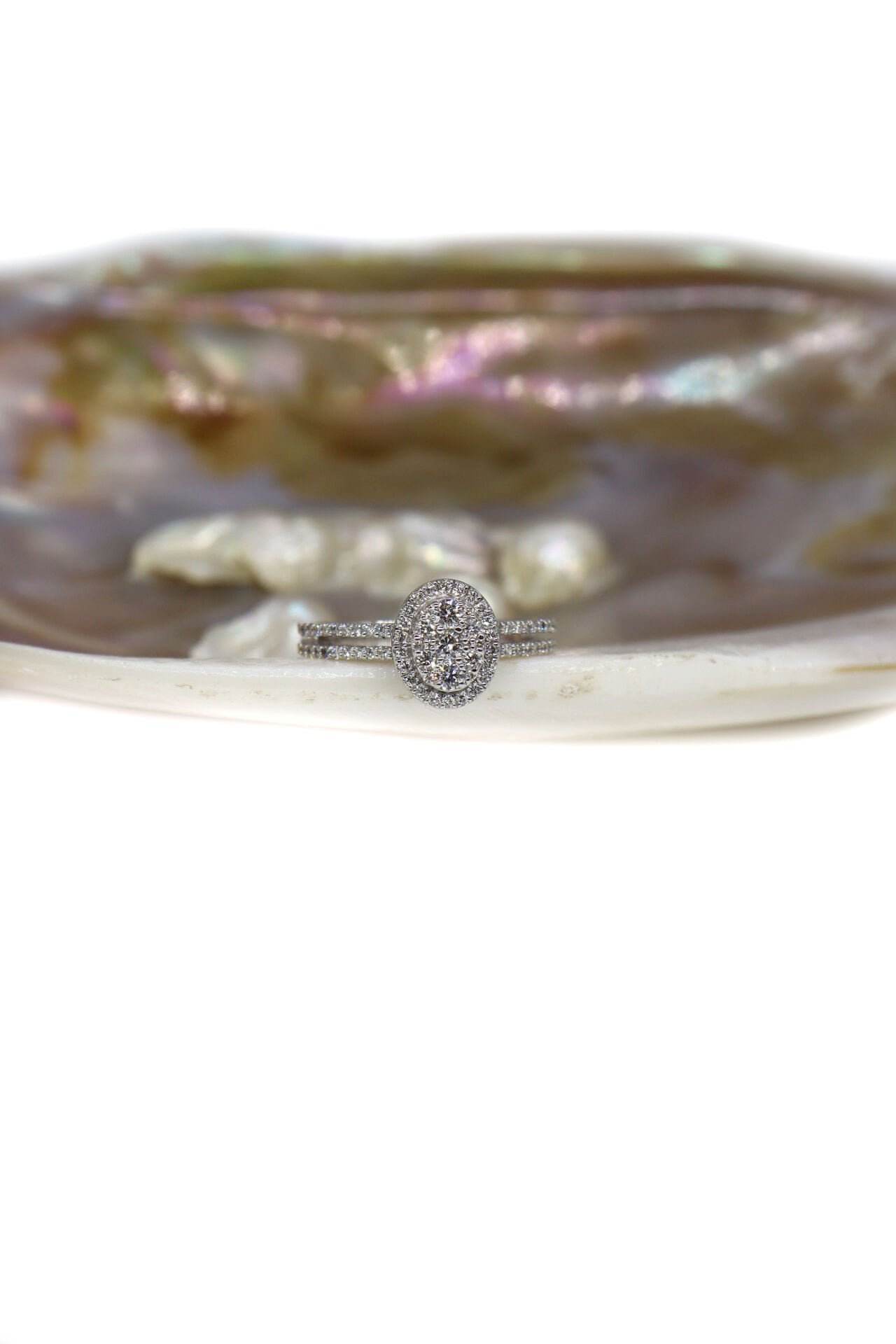 0.40 Ct Oval Coronet Pırlanta Yüzük