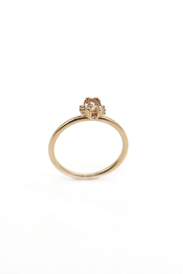 Diana Morganite & Pırlanta Yüzük