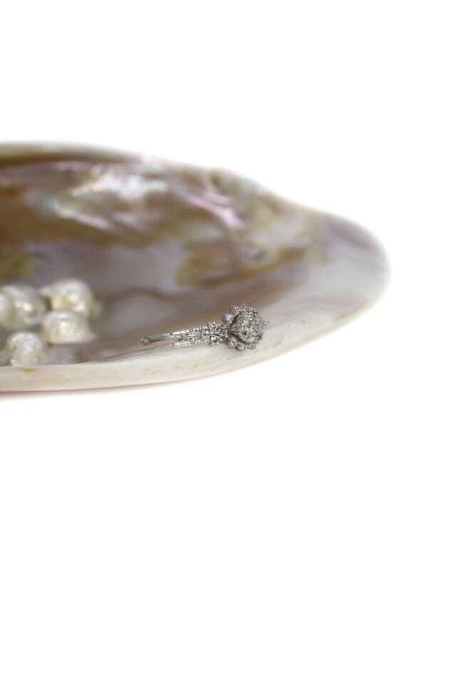 0.50 Ct Prenses Pırlanta Yüzük