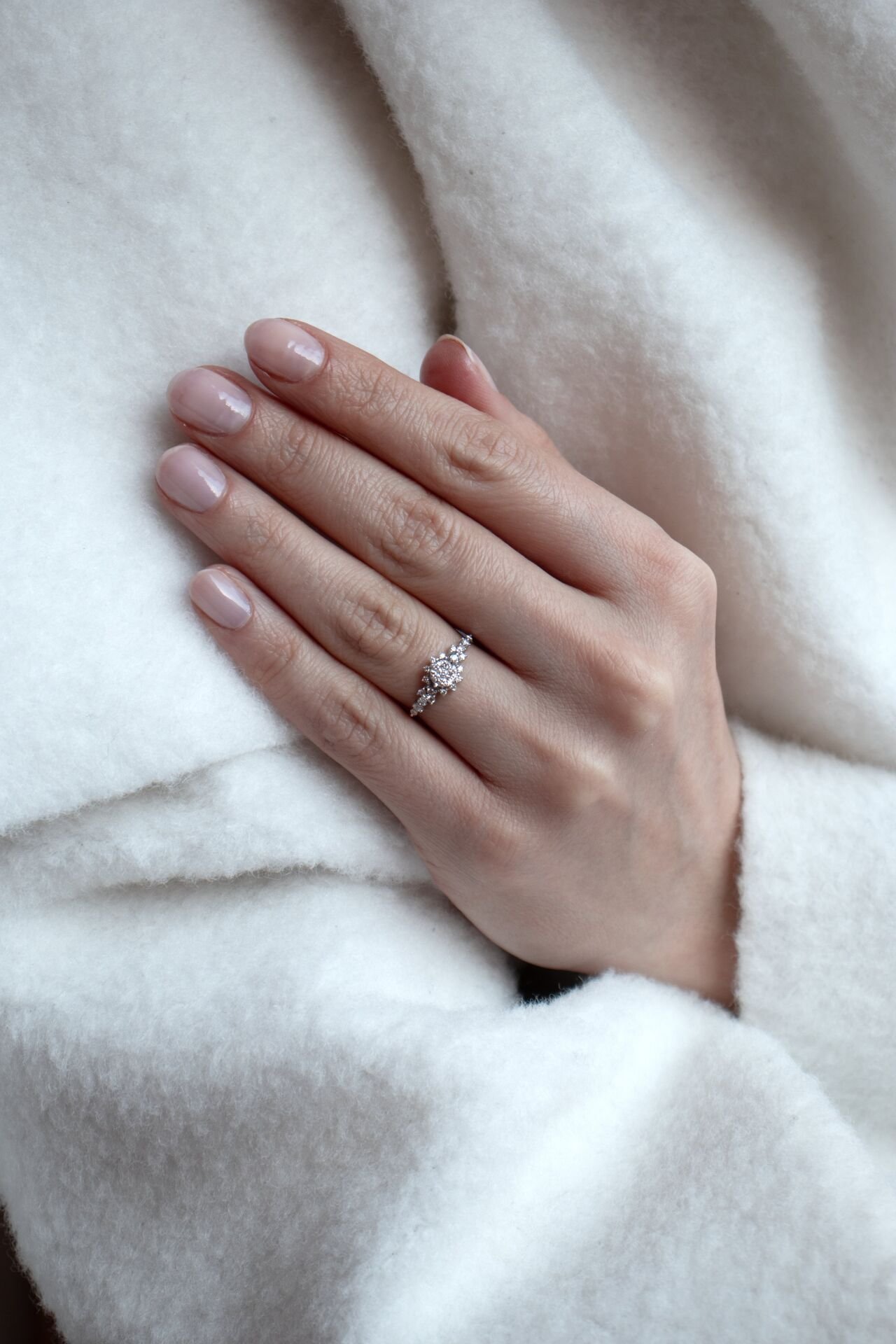 0.50 Ct Vintage Prenses Pırlanta Yüzük