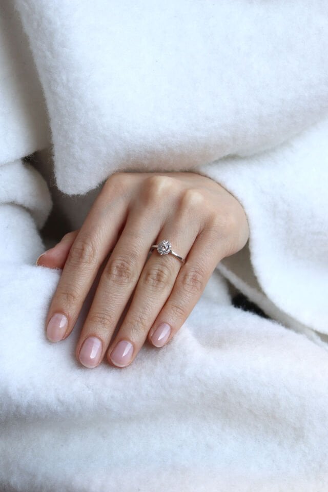 0.50 Ct Vintage Luna Pırlanta Yüzük