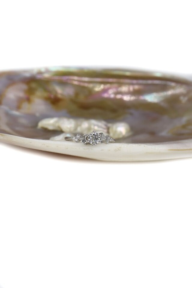 0.55 Ct Asimetri Pırlanta Yüzük