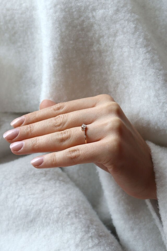 0.35 Ct Tasarım Pırlanta Yüzük
