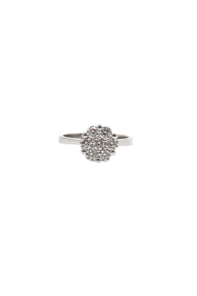 0.60 ct Coronet Pırlanta Yüzük Rose Altın - 15