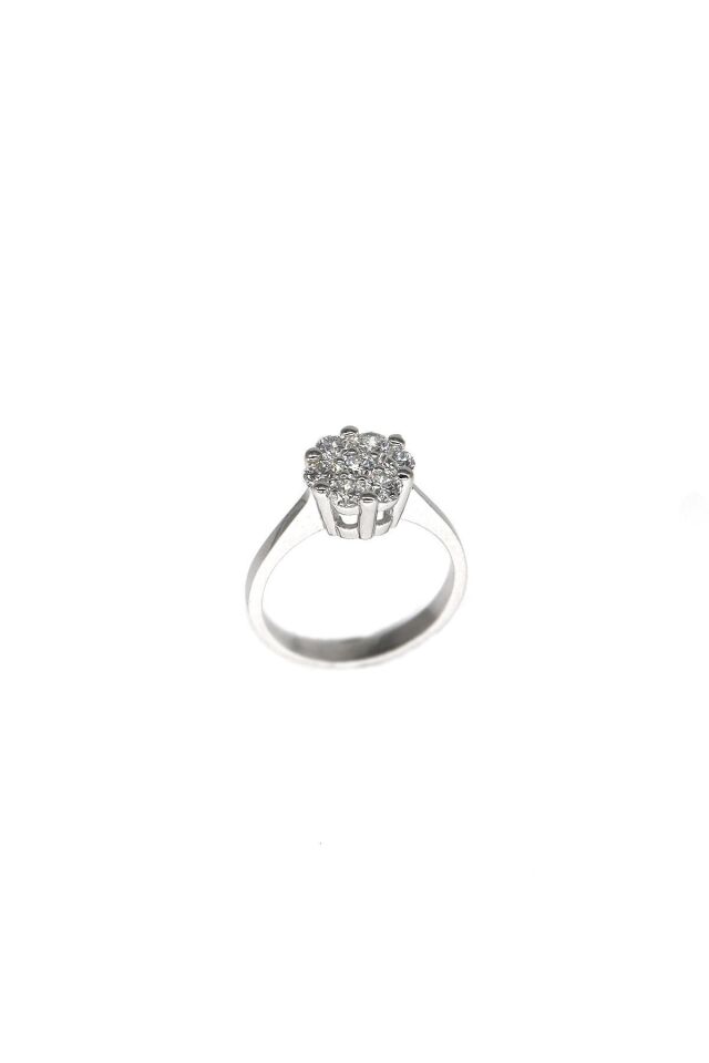 0.60 ct Coronet Pırlanta Yüzük Beyaz Altın - 17