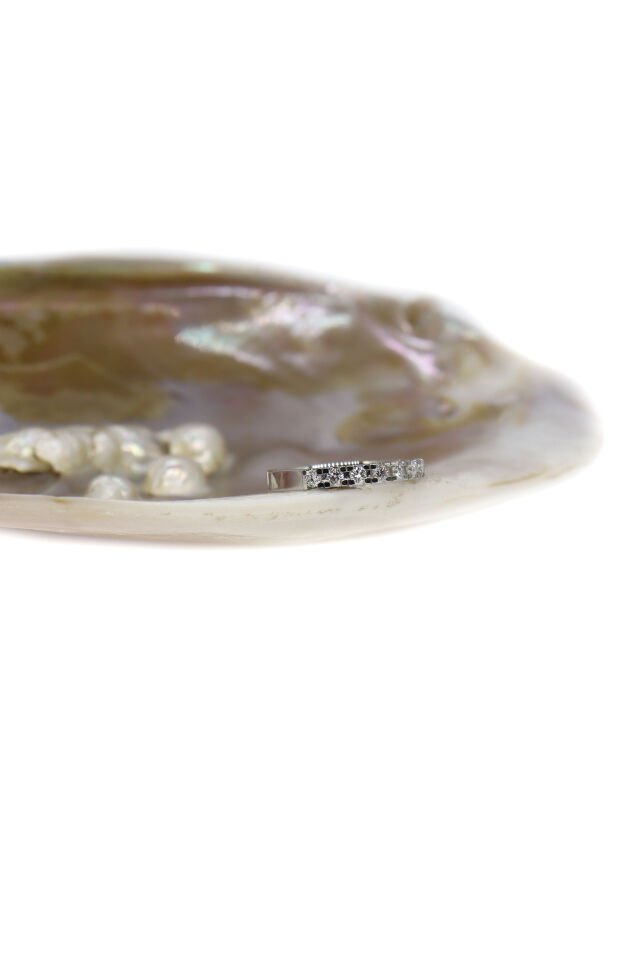 0.35 Ct Yarımtur Pırlanta Yüzük