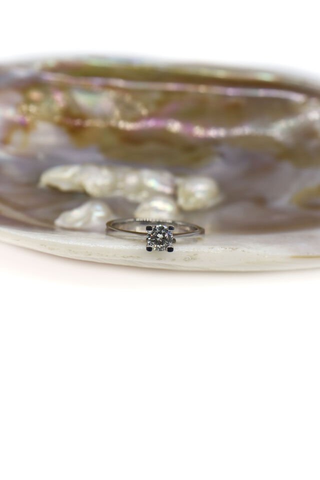0.40 Ct Tektaş Pırlanta Yüzük