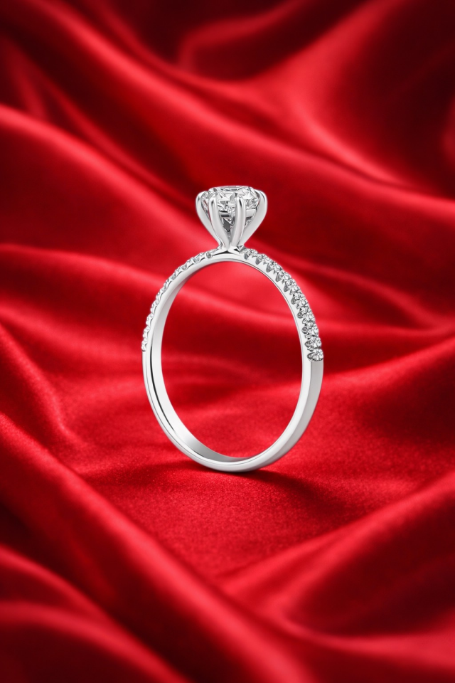 0.60 ct Pırlanta Tektaş Yüzük