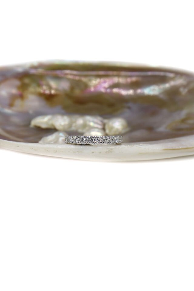 0.90 Ct Yarımtur Pırlanta Yüzük