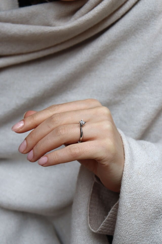 0.52 Ct Tektaş Pırlanta Yüzük