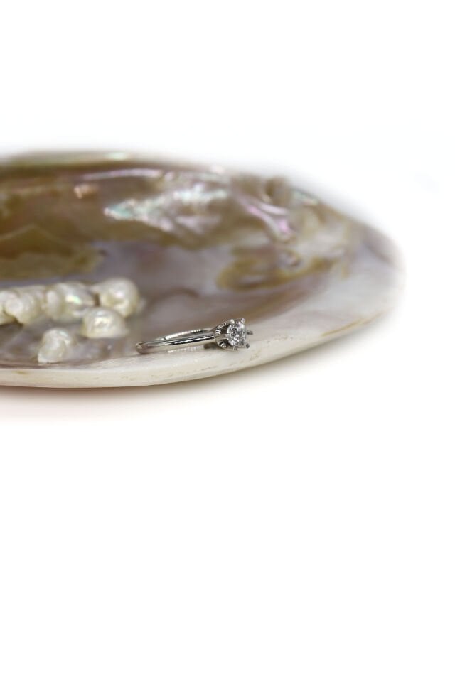 0.61 Ct Tektaş Pırlanta Yüzük