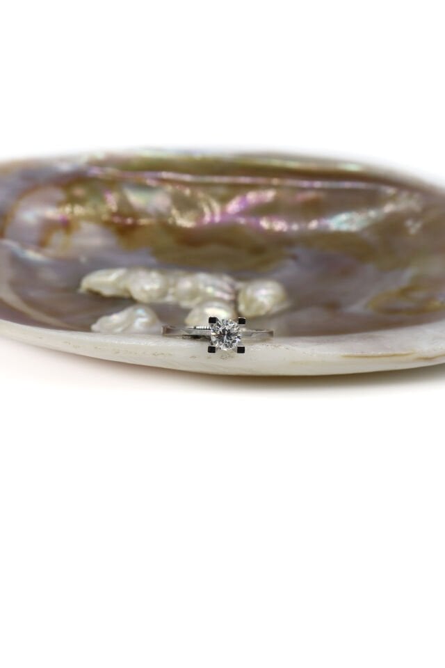 0.80 Ct Tektaş Pırlanta Yüzük