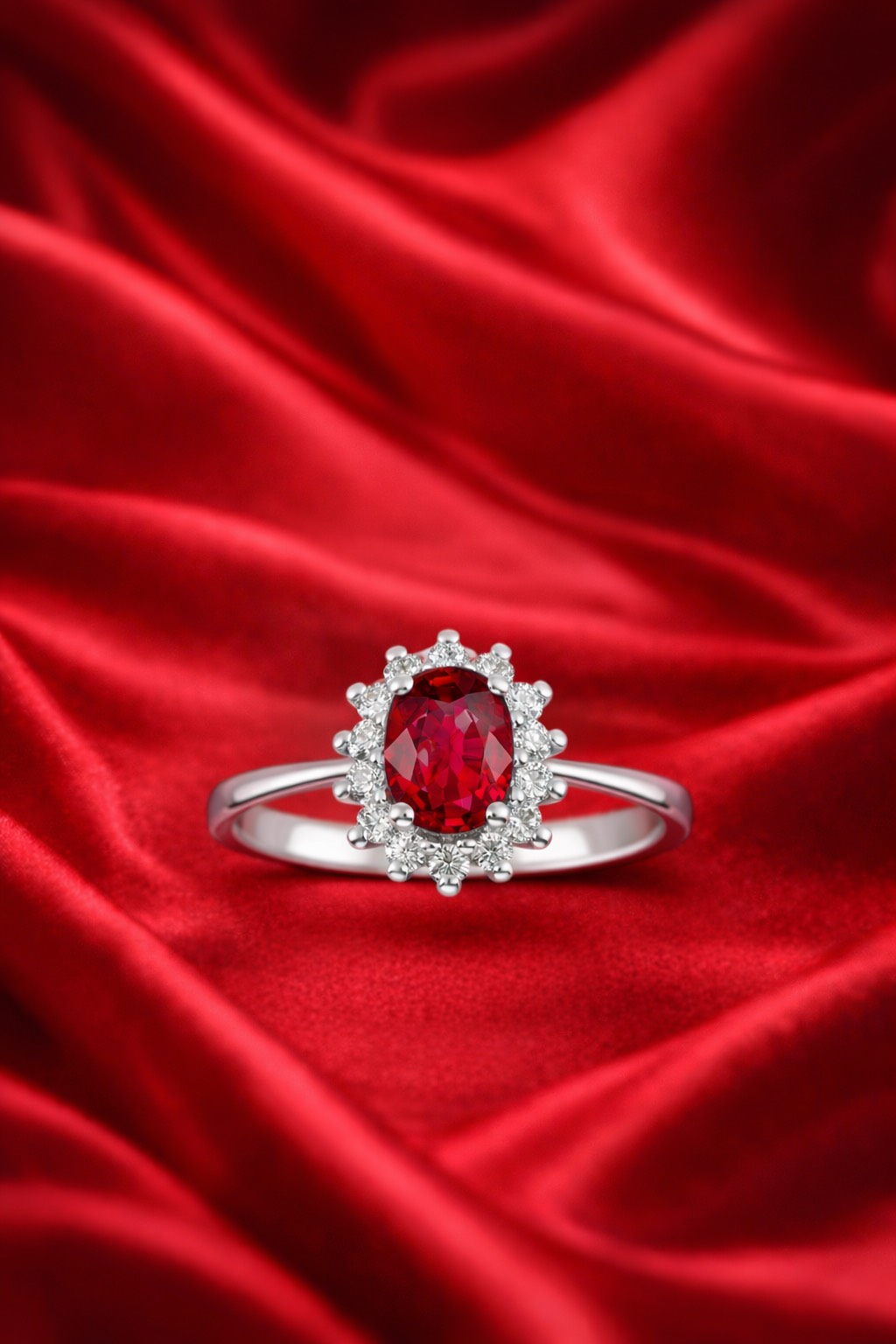 Yakut & Pırlanta Yüzük