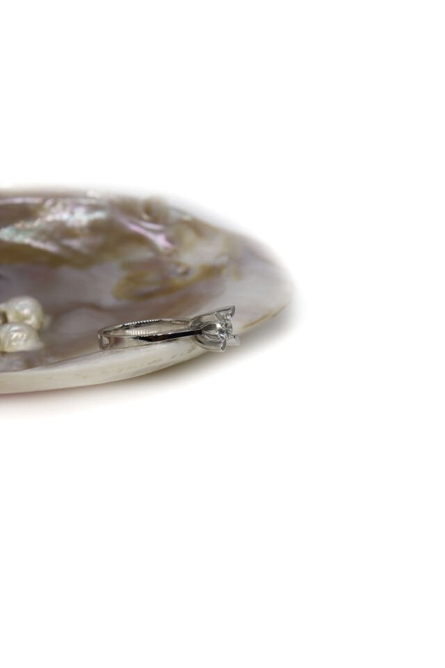 0.86 Ct Tektaş Pırlanta Yüzük