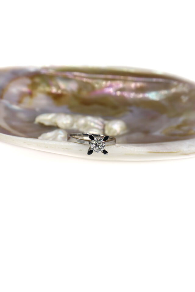 0.77 Ct Tektaş Pırlanta Yüzük
