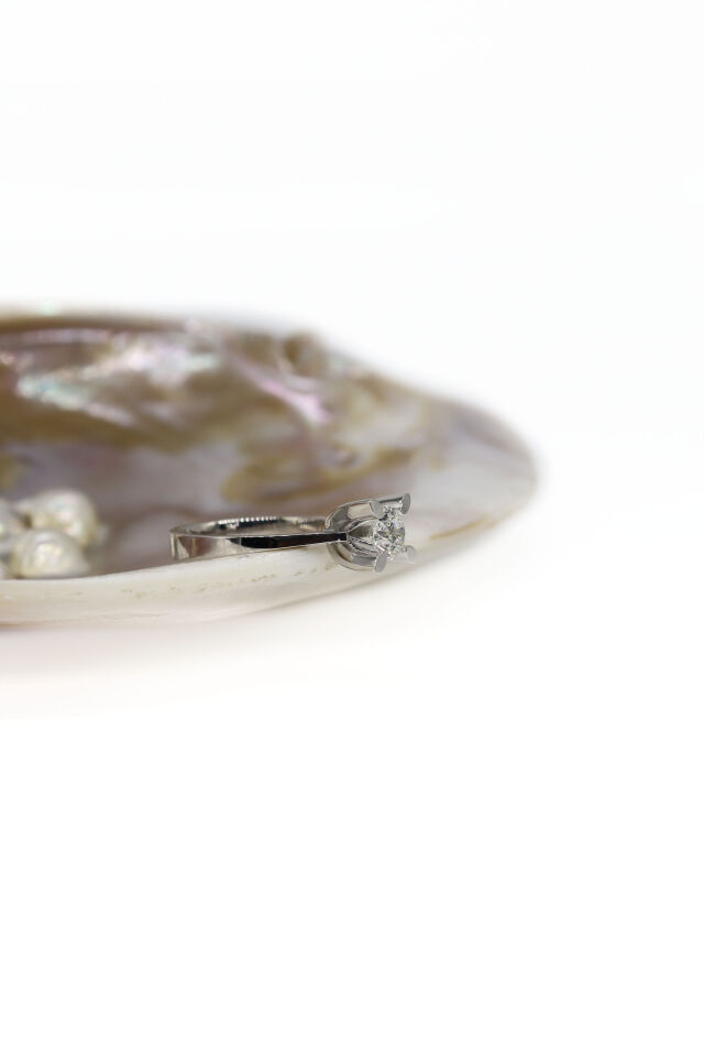 0.77 Ct Tektaş Pırlanta Yüzük