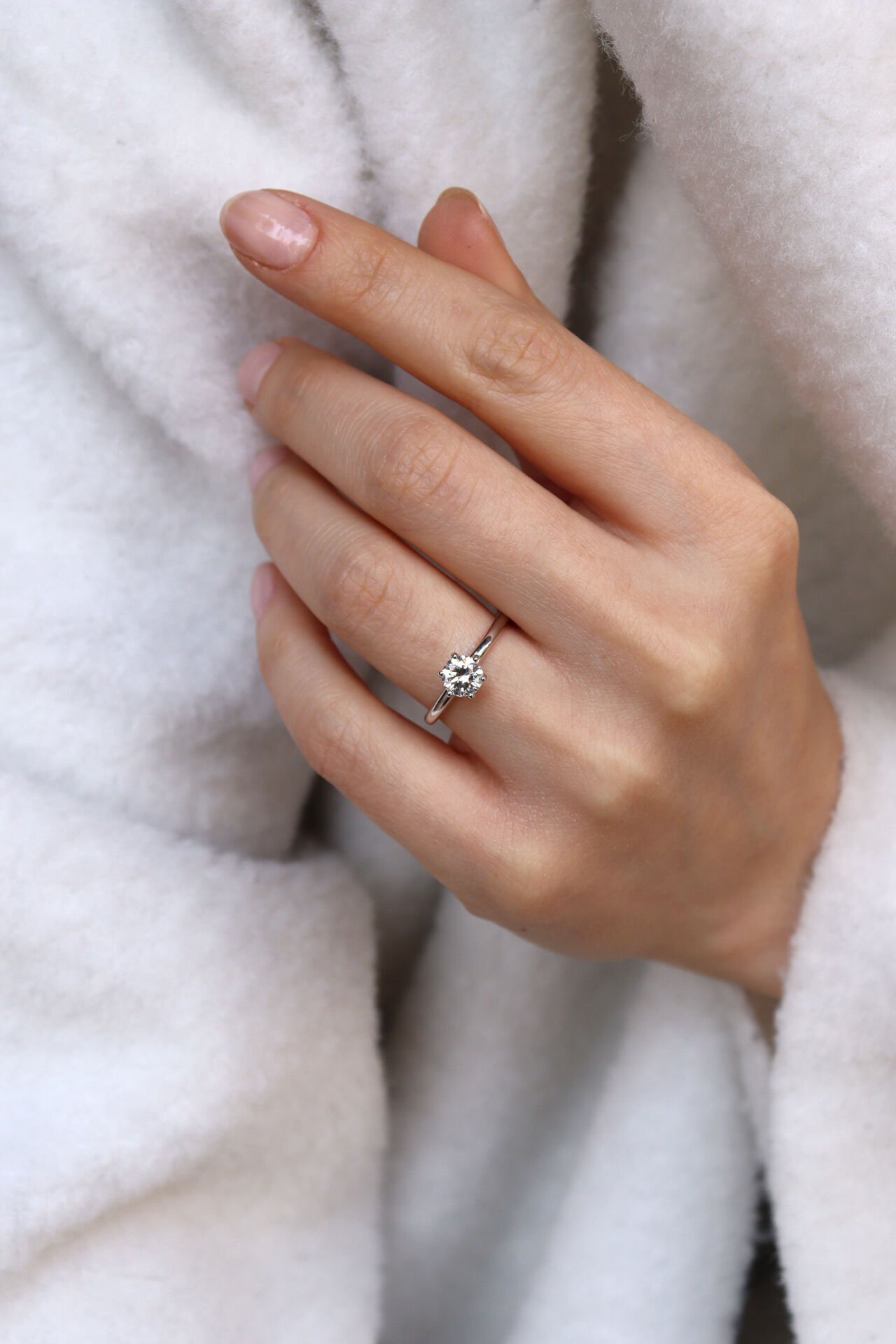 0.41 Ct Baget Pırlanta Yüzük