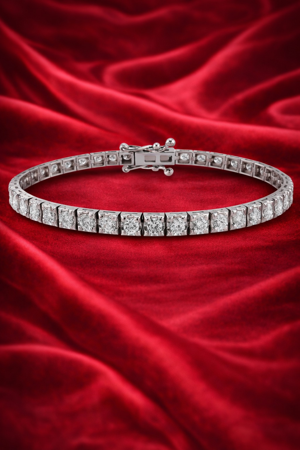 2.50 ct Pırlanta Suyolu Bileklik