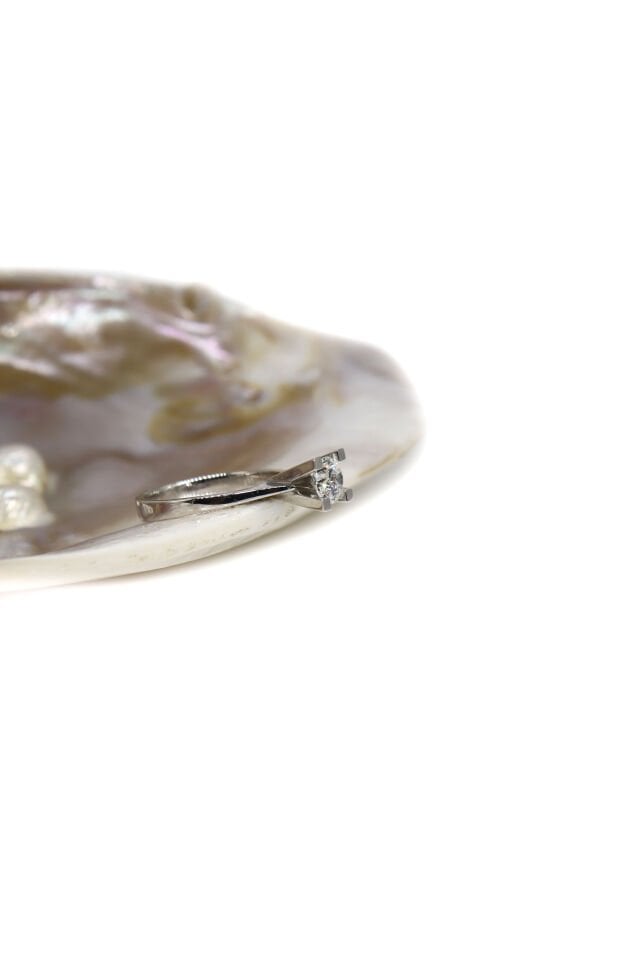 0.54 Ct Baget Pırlanta Yüzük