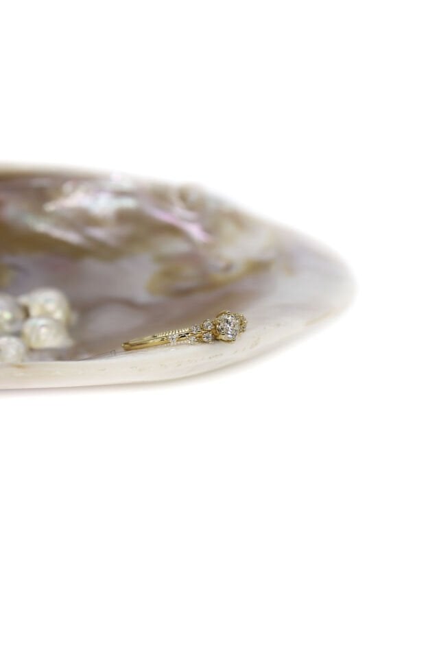 0.50 Ct Asimetri Pırlanta Yüzük