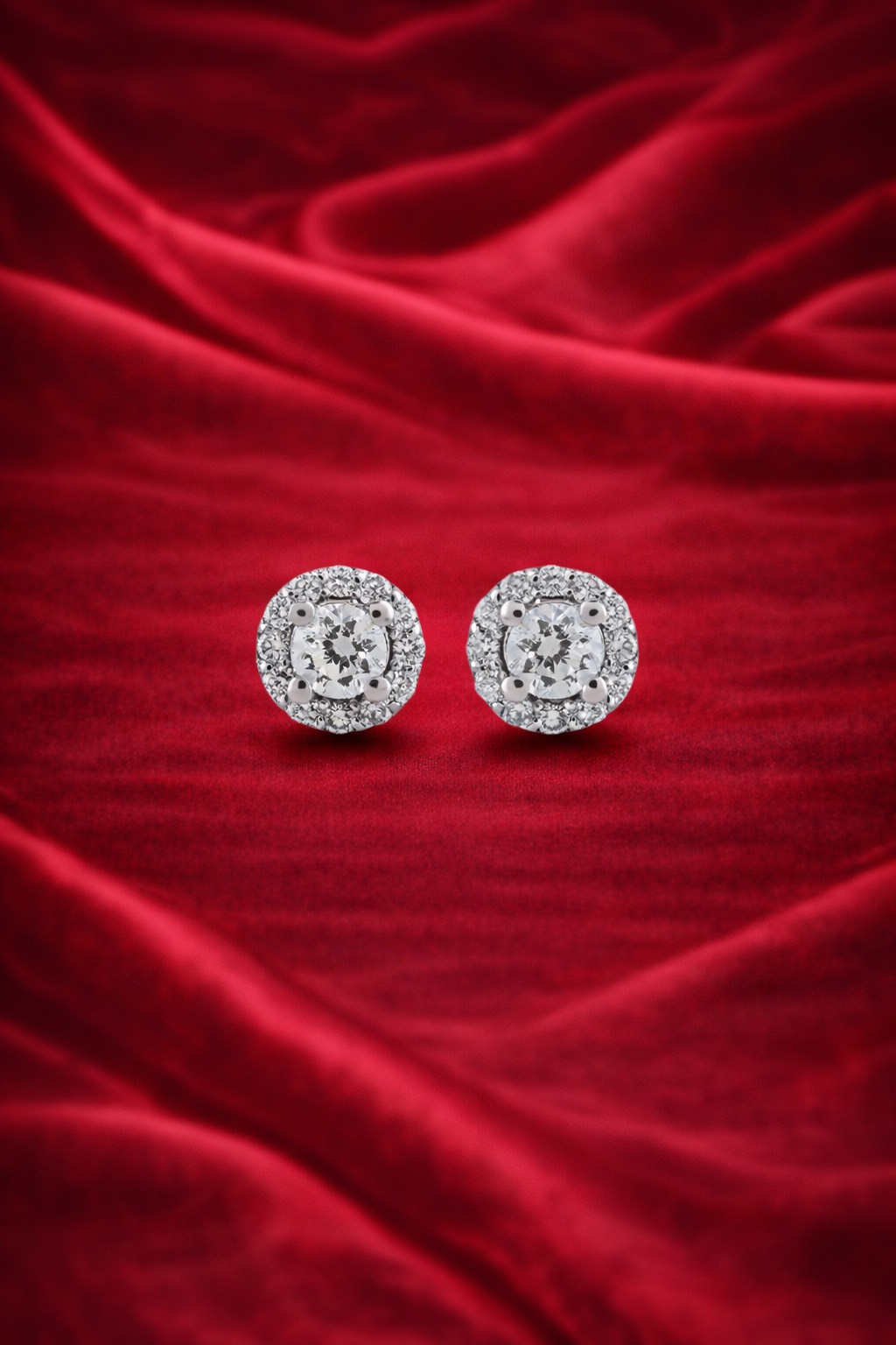 0.40 ct Pırlanta Küpe