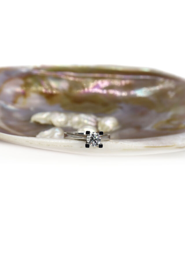 0.80 Ct Tektaş Pırlanta Yüzük