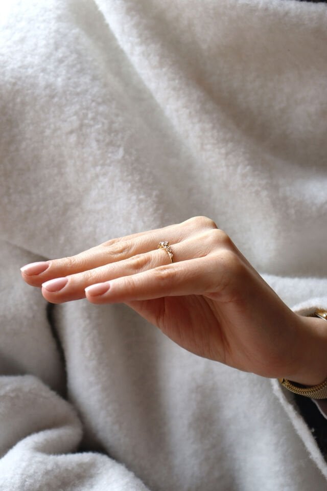 0.40 Ct Asimetri Pırlanta Yüzük