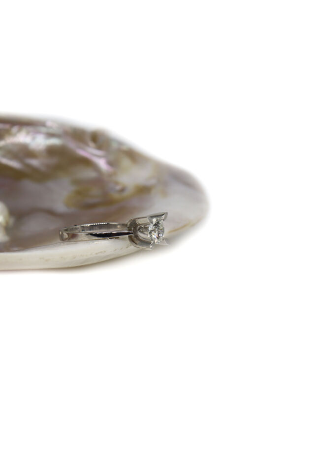 0.86 Ct Tektaş Pırlanta Yüzük