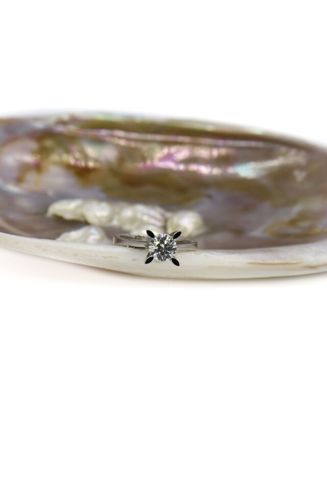 0.86 Ct Tektaş Pırlanta Yüzük