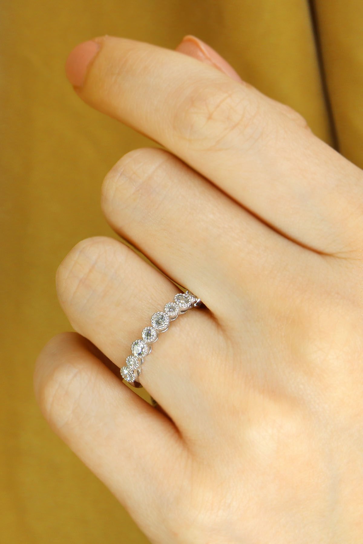 0.40 ct Yarımtur Pırlanta Yüzük