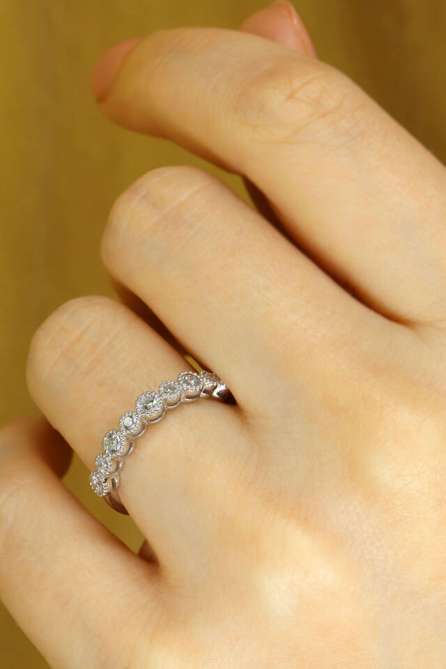 0.40 ct Yarımtur Pırlanta Yüzük